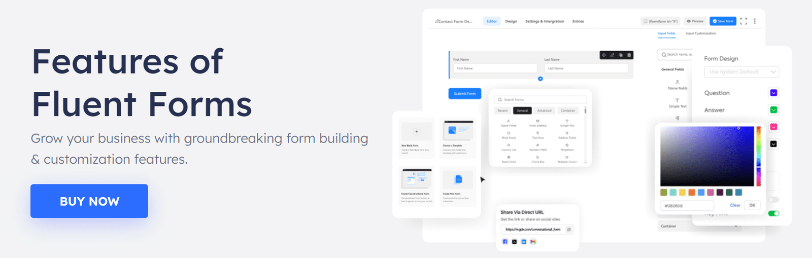 Features of Fluent Forms